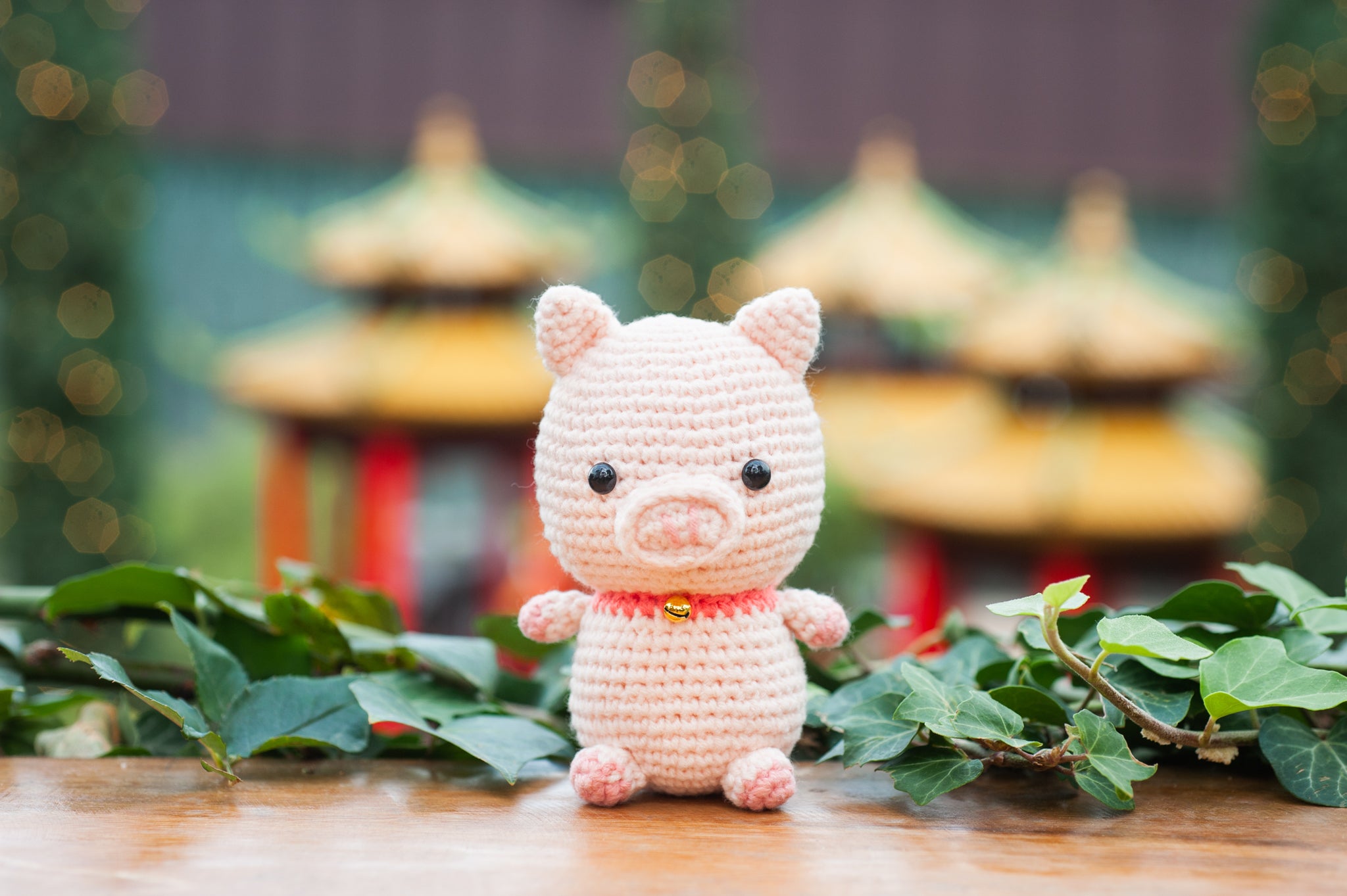 Fortune Piggy Amigurumi Pattern & Kit