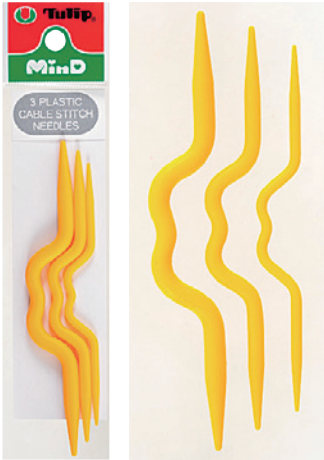 Tulip Plastic Cable Stitch Needles (3 size)