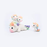 [Made to Order] Picomaru the Baby Rainbow Unicorn Amigurumi