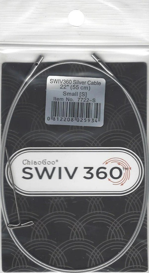 Chiaogoo SWIV360 Silver Cables