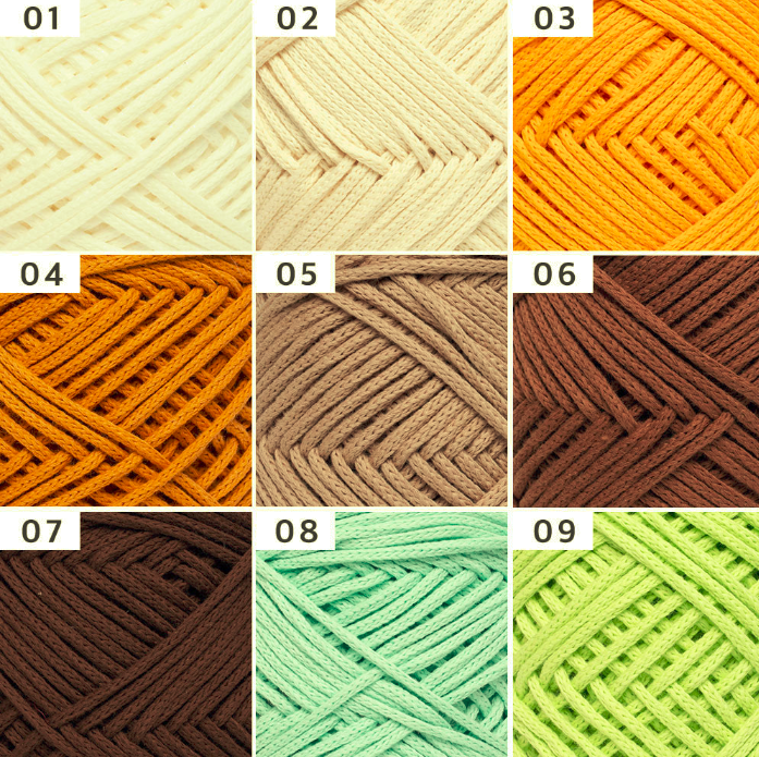 Emilli 100% Cotton Yarn by Yarn-A