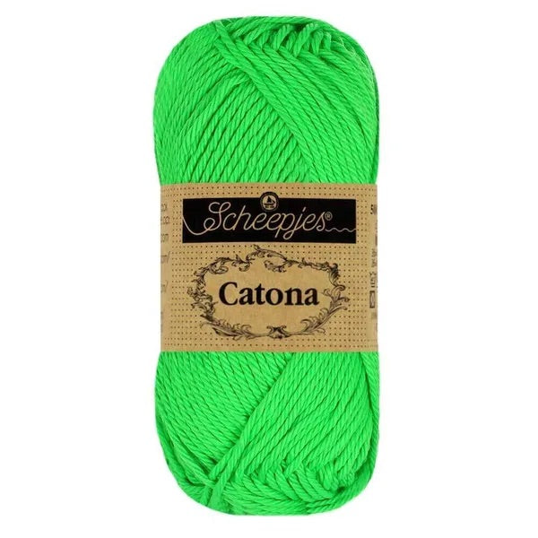 Scheepjes Catona 25 gram (Greens & Neon)