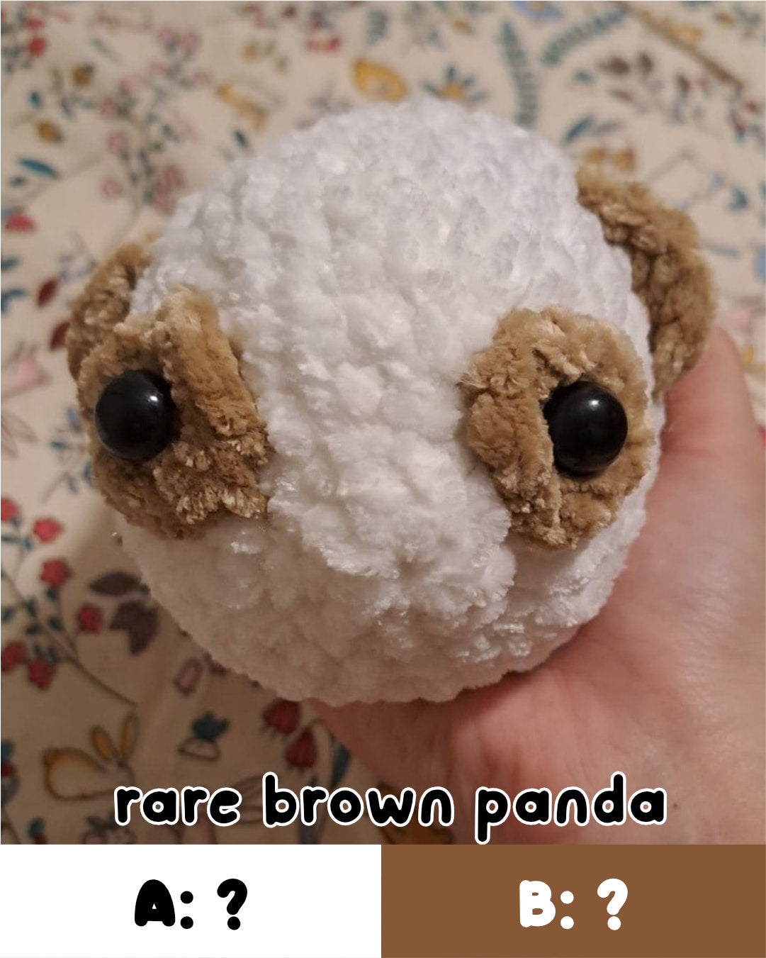 Panda Chan the Chunky Pan Pan Amigurumi Pattern & Kit